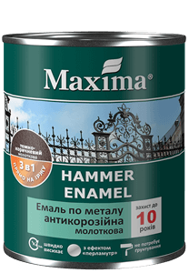 Maxima “RUST STOP METAL ENAMEL” 3 IN 1 “Rozsda stop” fém zománc 3 in 1 (kalapácslakk hatású)