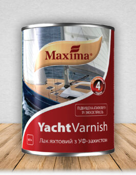 Maxima “YACHT VARNISH” Oldószeres yacht lakk UV szűrővel