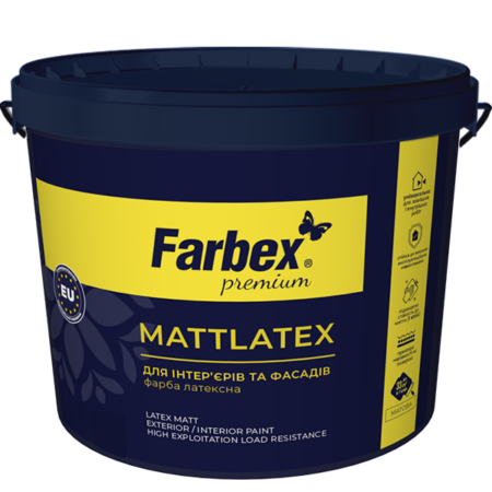 Farbex Mattlatex Prémium mosható festék