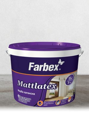 Farbex “Mattlatex” kültéri és beltéri falfesték