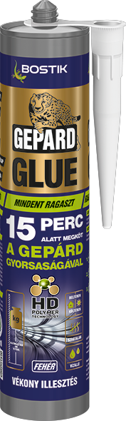 GEPARD GLUE gyorsan kötő szerelőrögzítő ragasztó